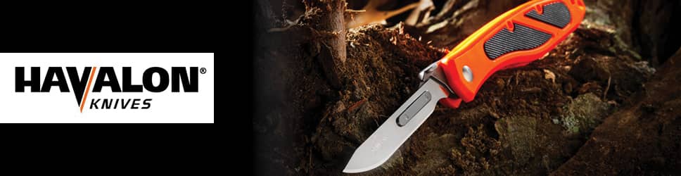 Havalon Hunting Folding Knives & Blades