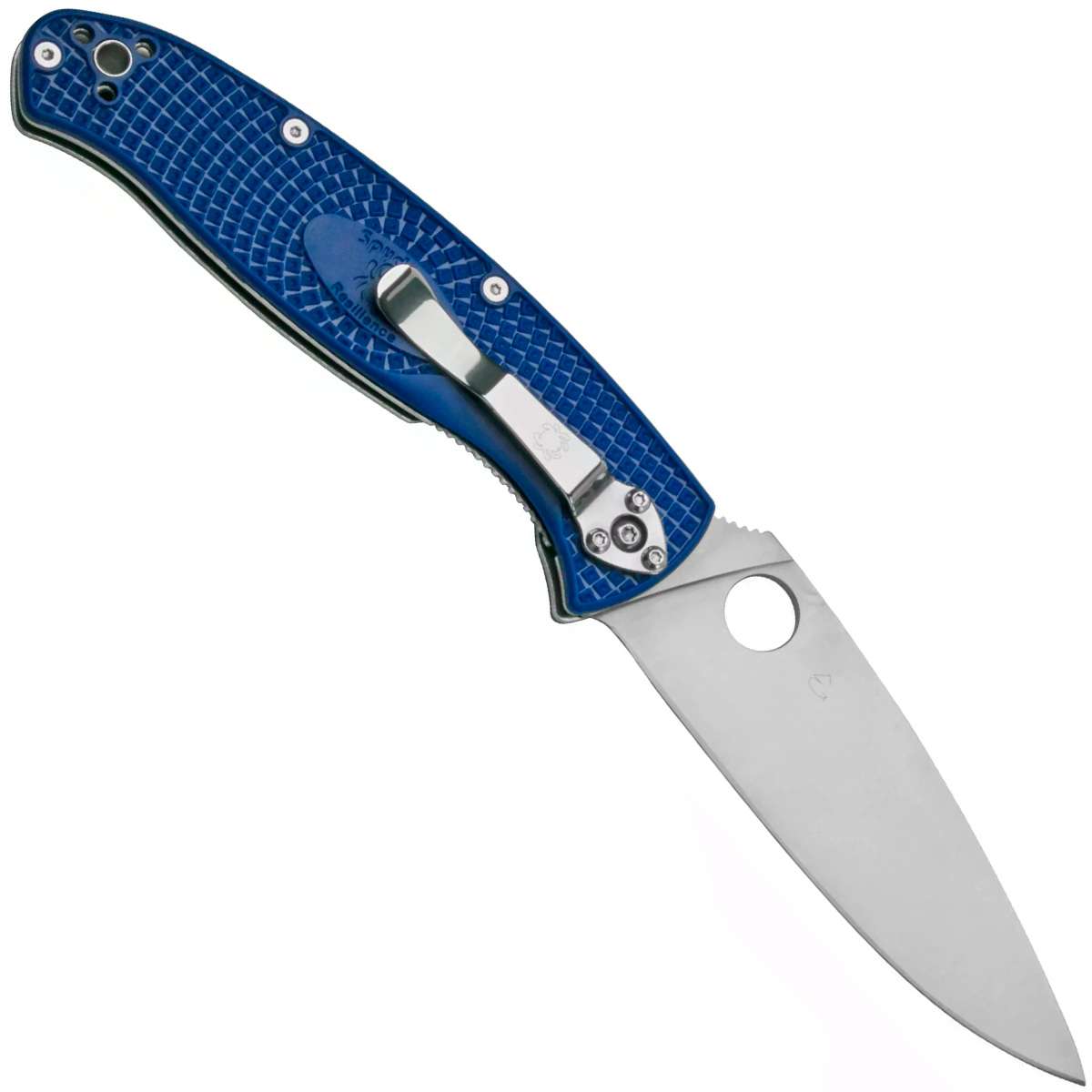 Spyderco Resilience Lightweight S35VN Liner Lock Pocket Knife C142PBL - Blue