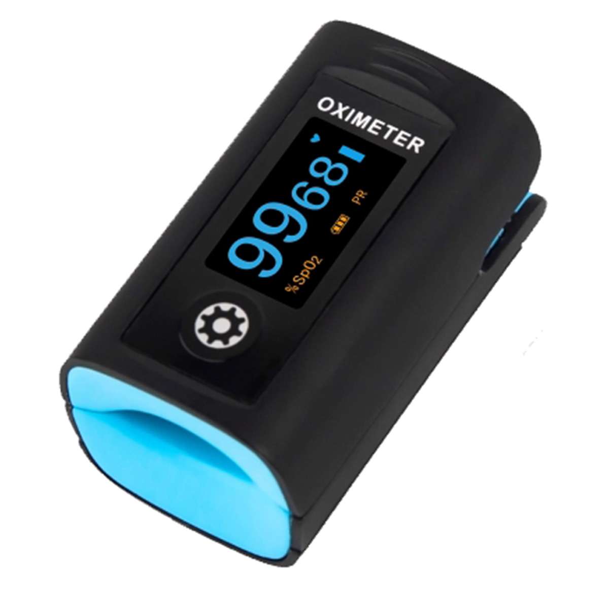 Luxe Black Finger Pulse Oximeter
