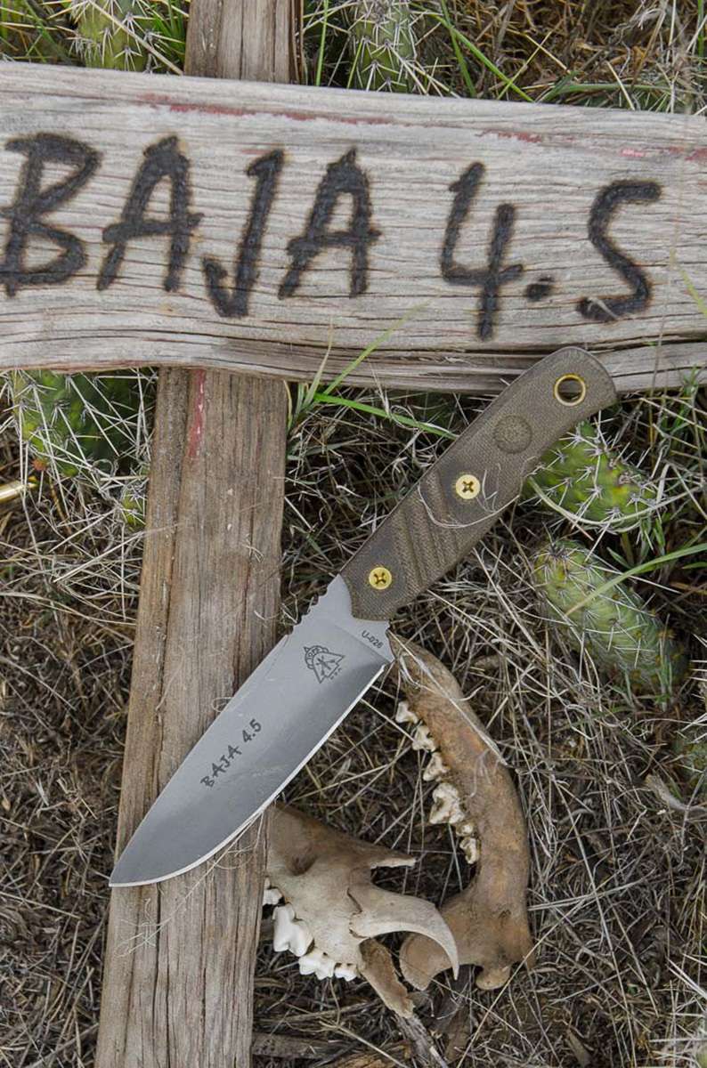 TOPS Baja 4.5 Bushcraft Knife BAJA4.5