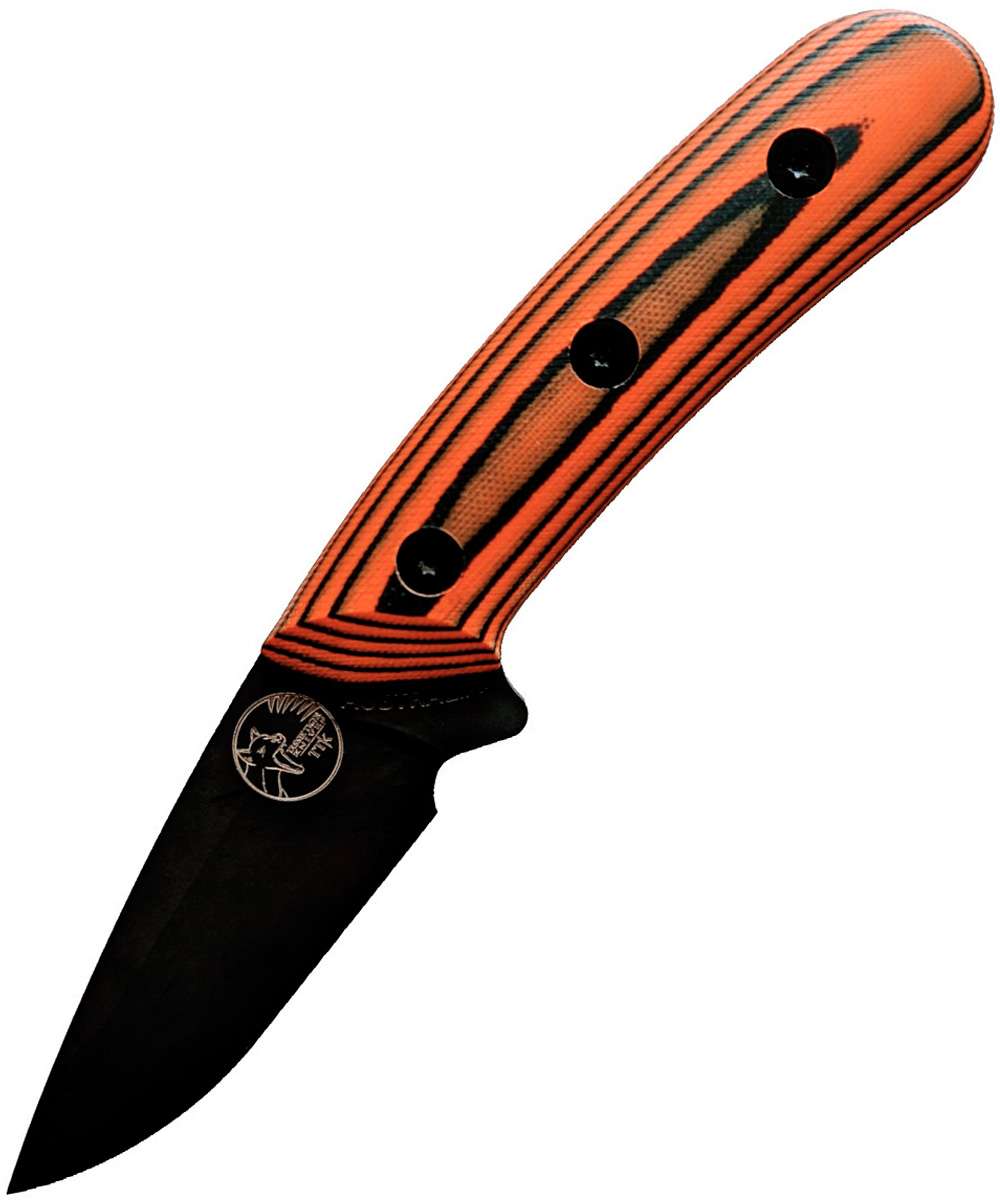Tassie Tiger Fixed Blade Skinning Knife TTKAUSO - Orange