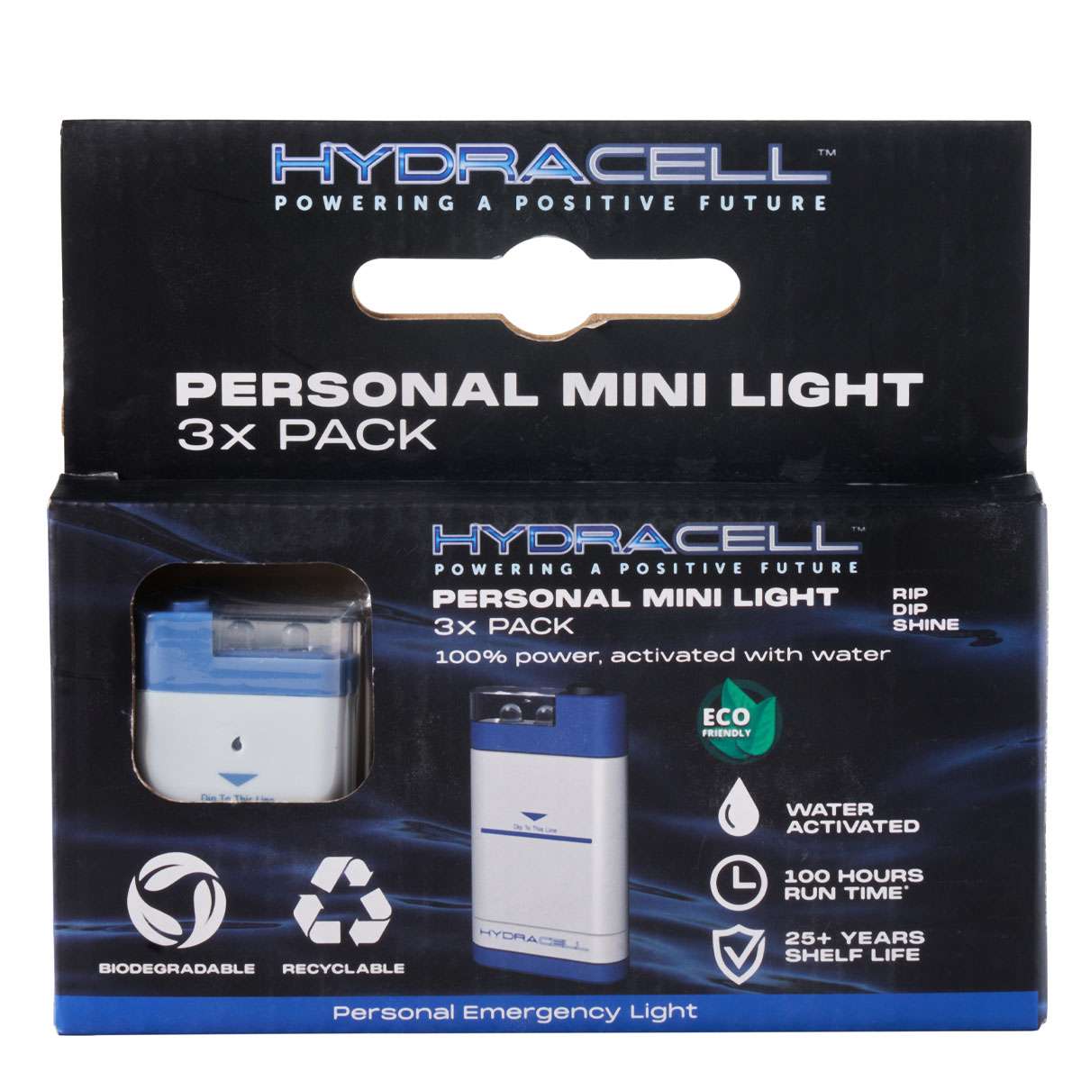 HydraCell Mini Emergency Light 3Pk