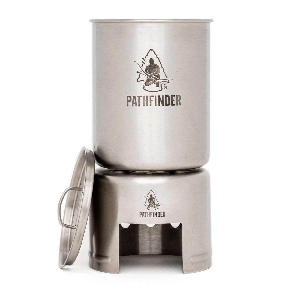 Pathfinder SS 32 oz Bottle-Cup-Stove Cook Set
