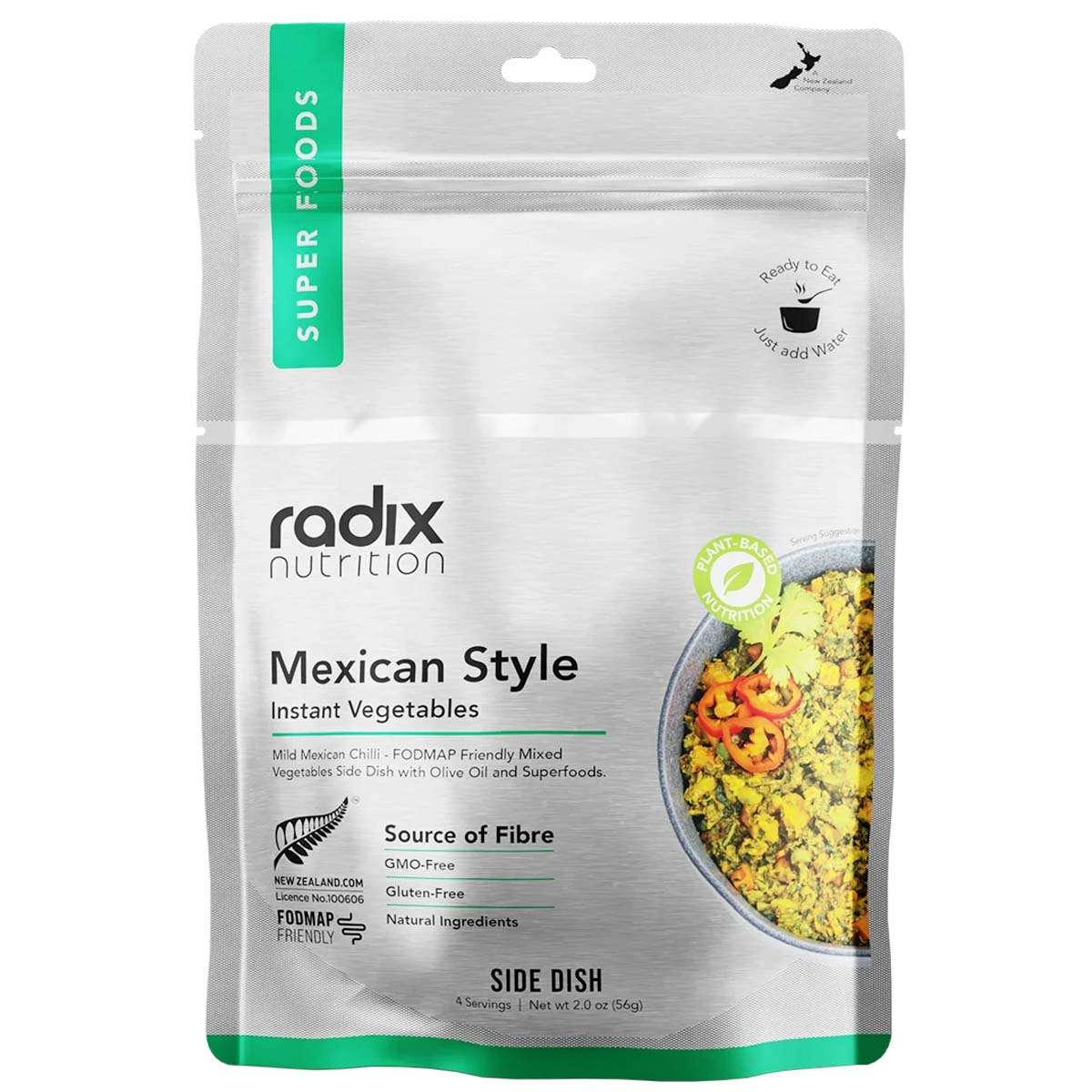 Radix Instant Vegetable Mix 4 Serve Side Dish