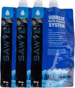Sawyer 32 oz. Squeezable Pouch-Set of 3