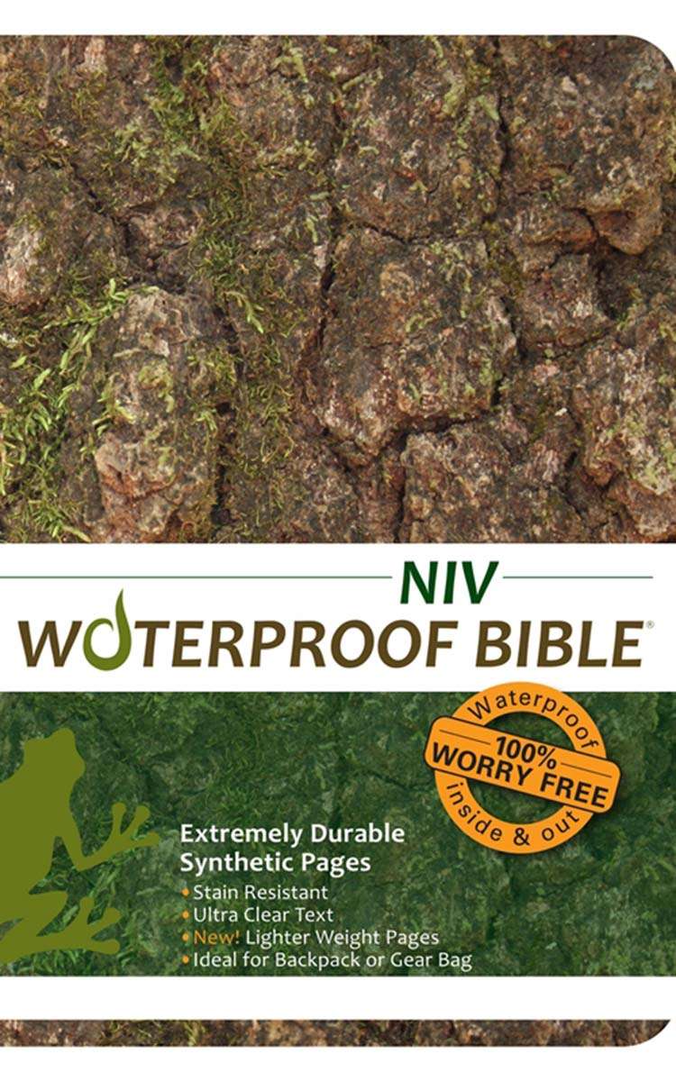 NIV Waterproof Bible - Camouflage
