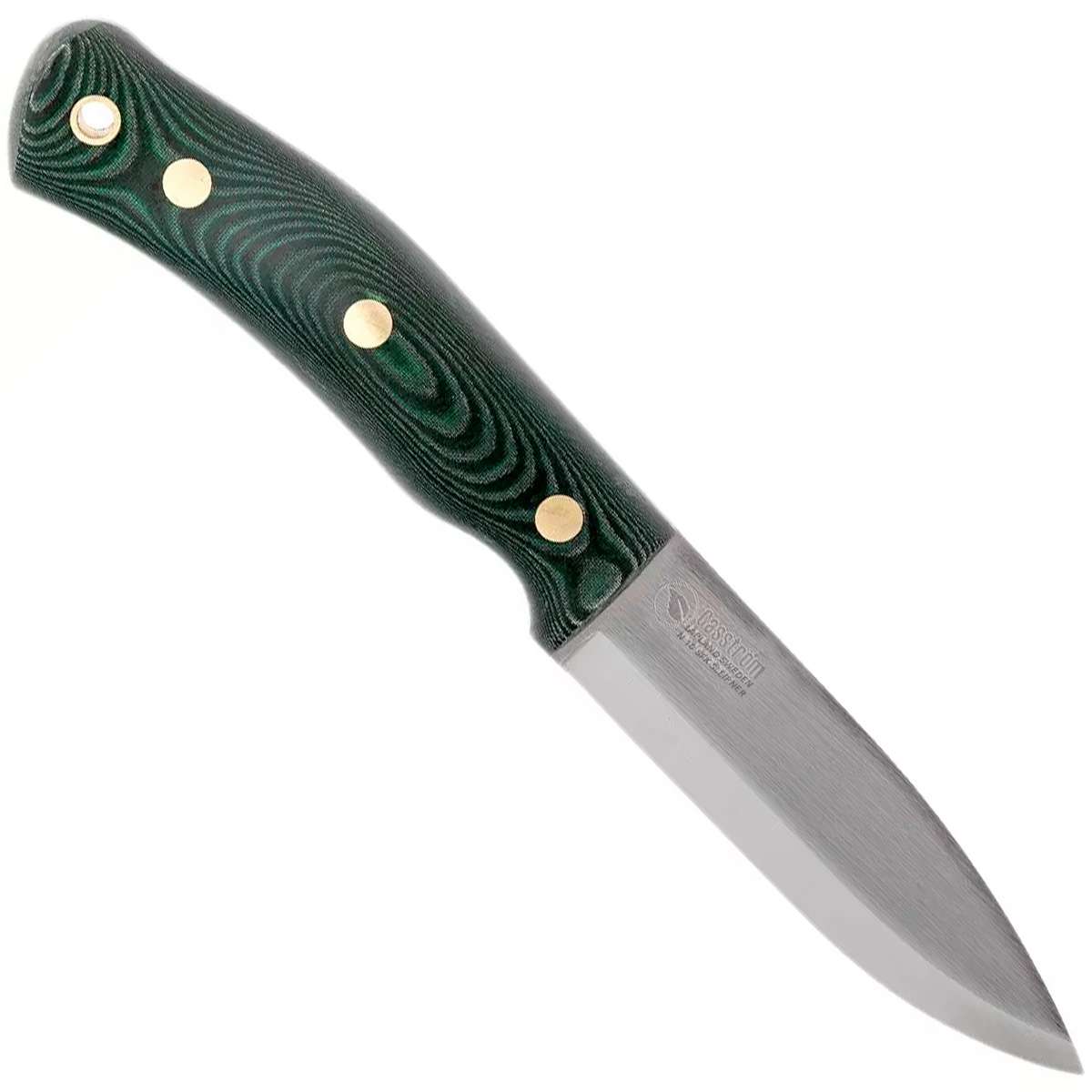 Casstrom No.10 Swedish Forest Knife, Green Micarta, Sleipner Steel 13103