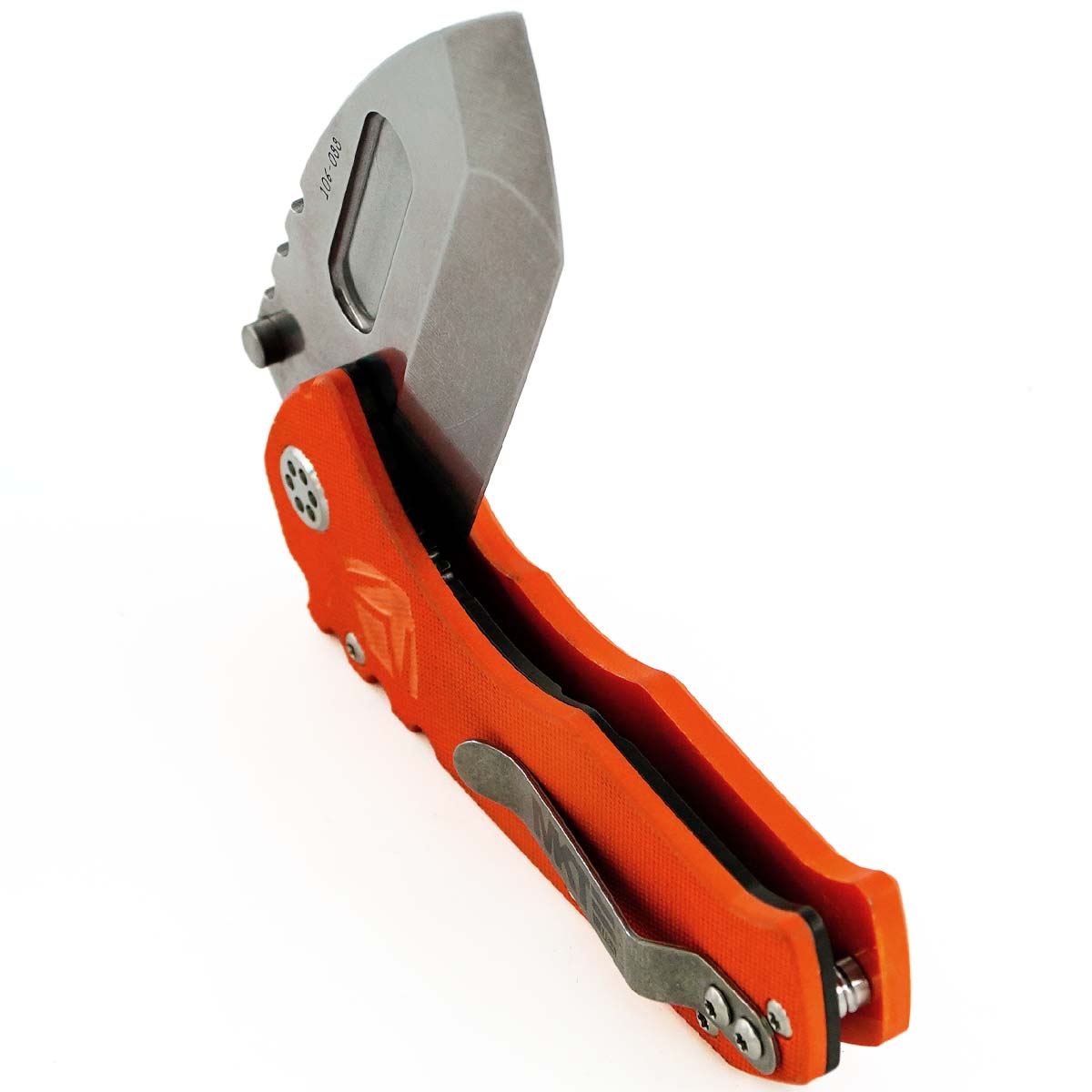 Medford Praetorian D2 G10 Folding Knife - Hi-Vis Orange