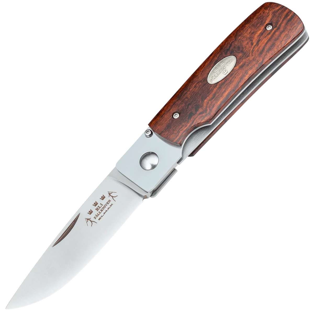 Fallkniven Rl1di Folding Knife - Elmax & Desert Ironwood