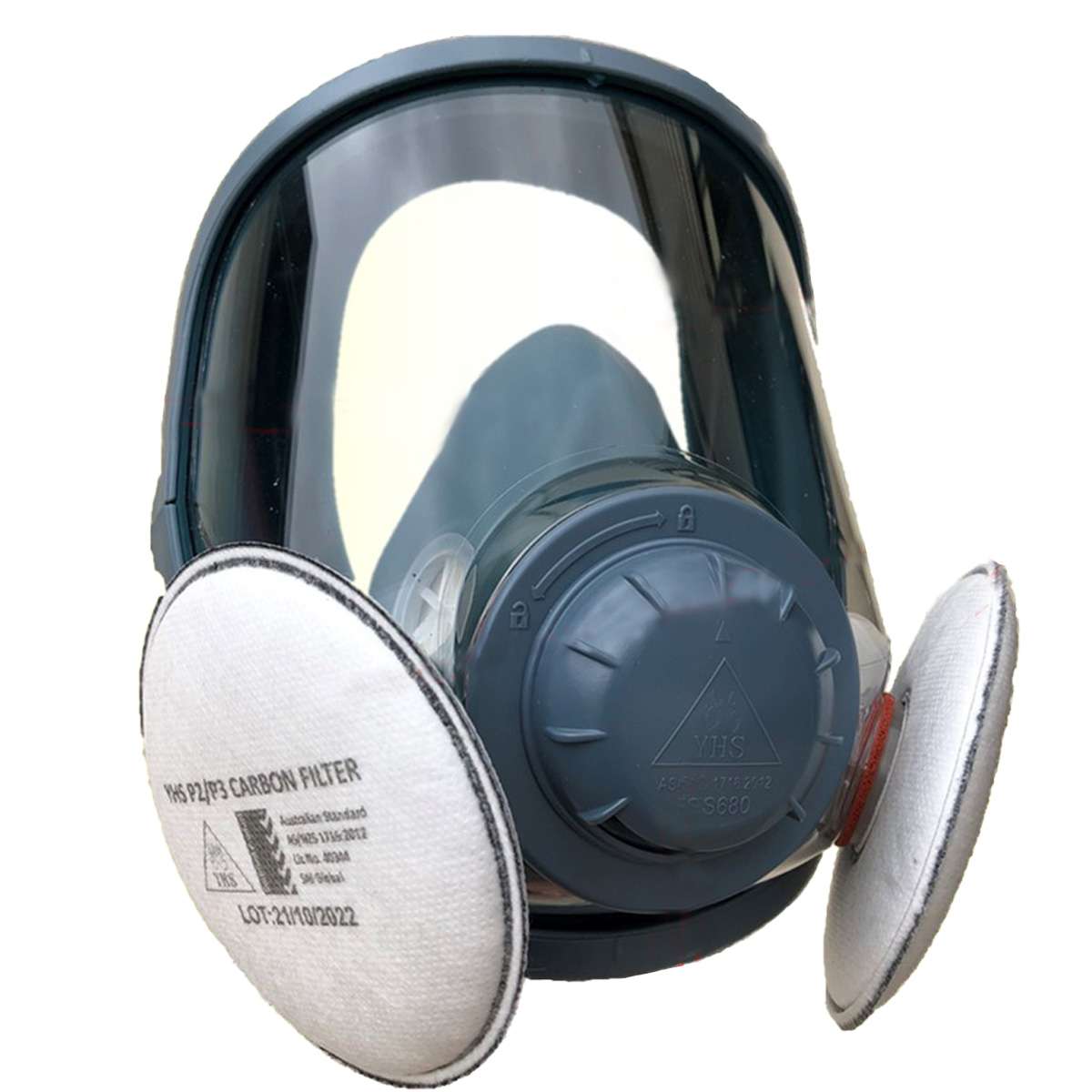 Silicon Full Face Mask P3 Protection OV Kit