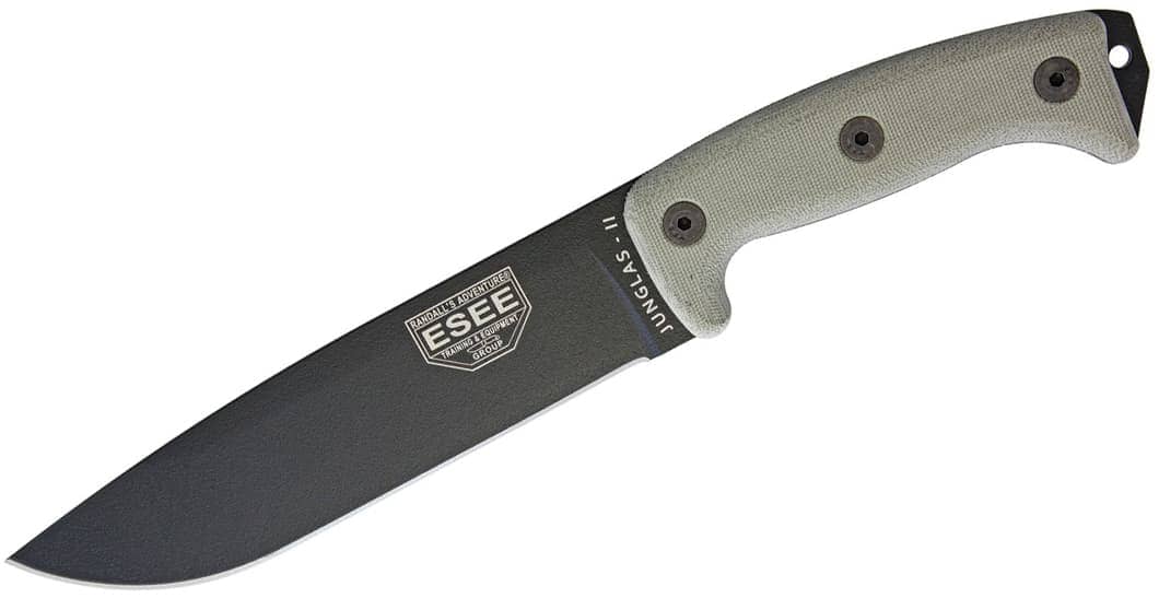 ESEE Junglas II Logo Knife with Sheath