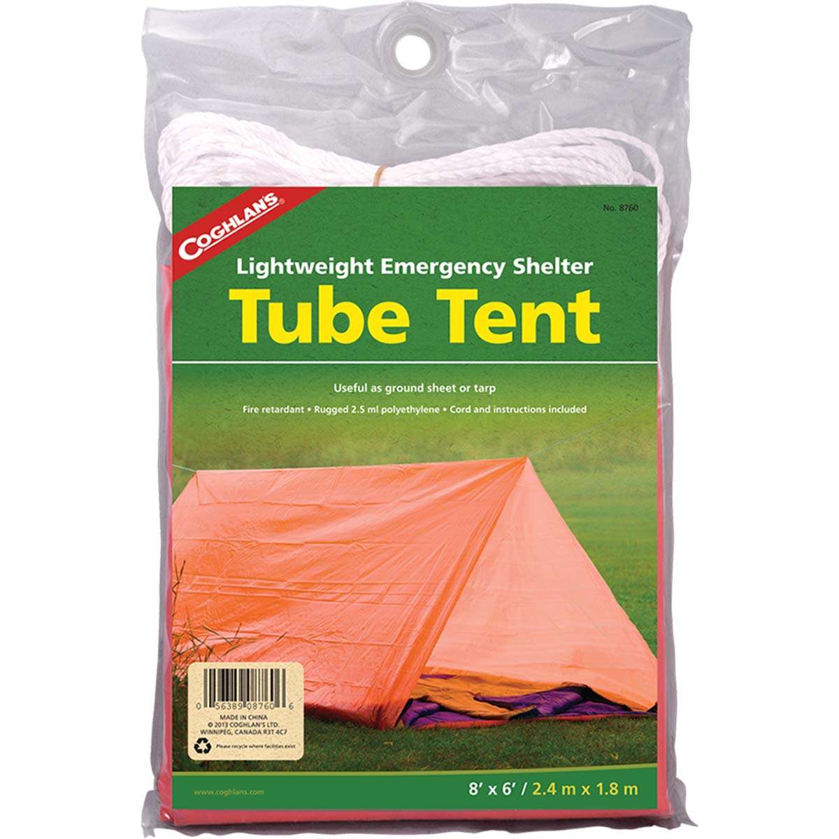 Coghlan's Emergency Tube Tent