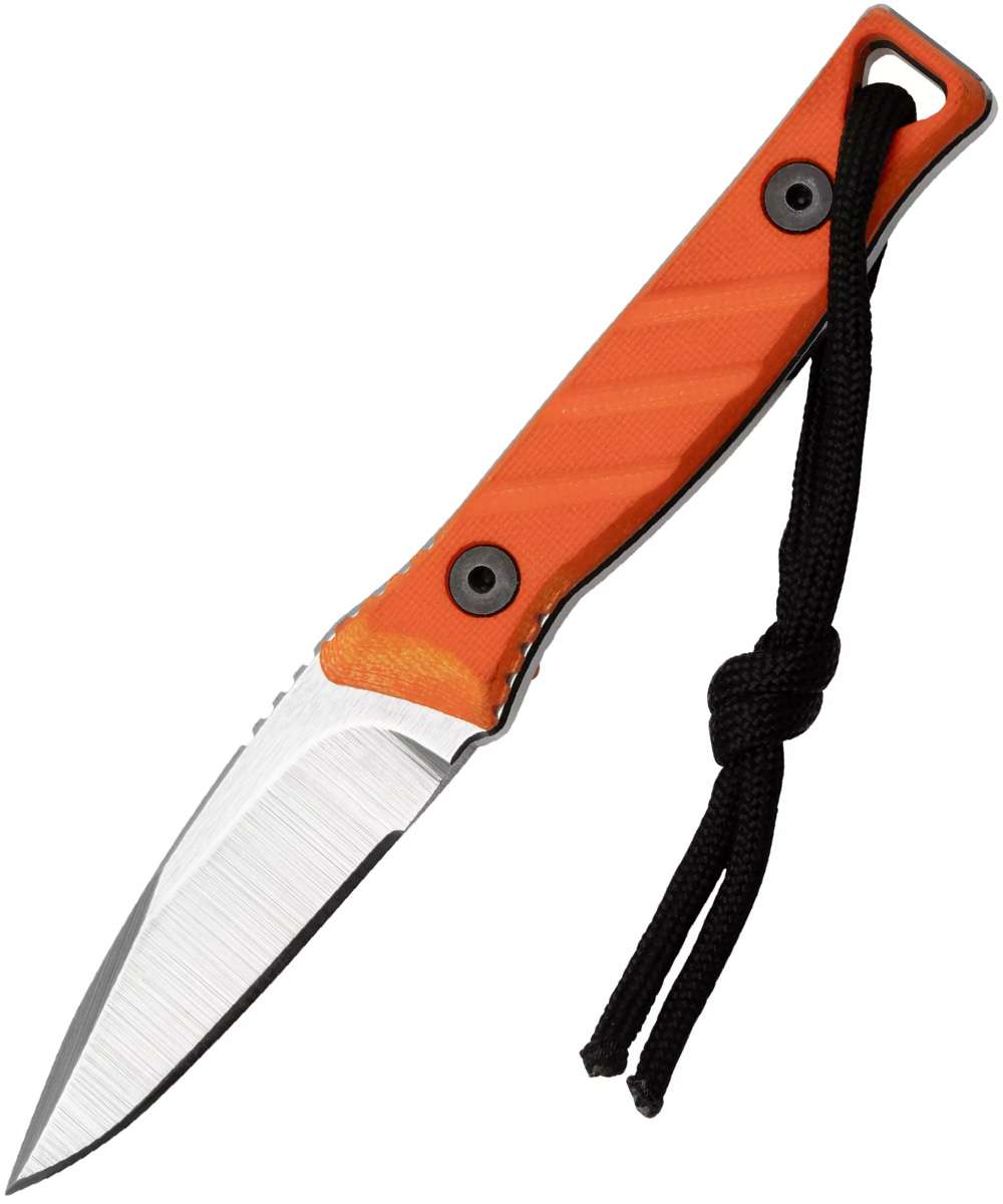 Medford Necromancer S35VN Neck Knife - Orange G10