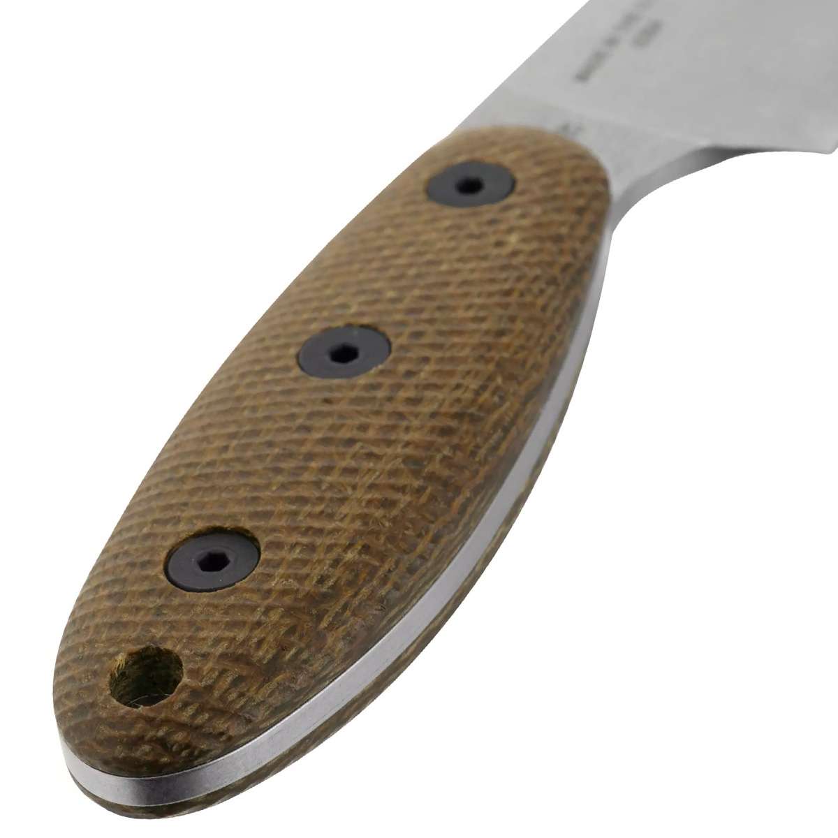 ESEE Sencillo Knife A2 Steel - 3D Natural Burlap Micarta