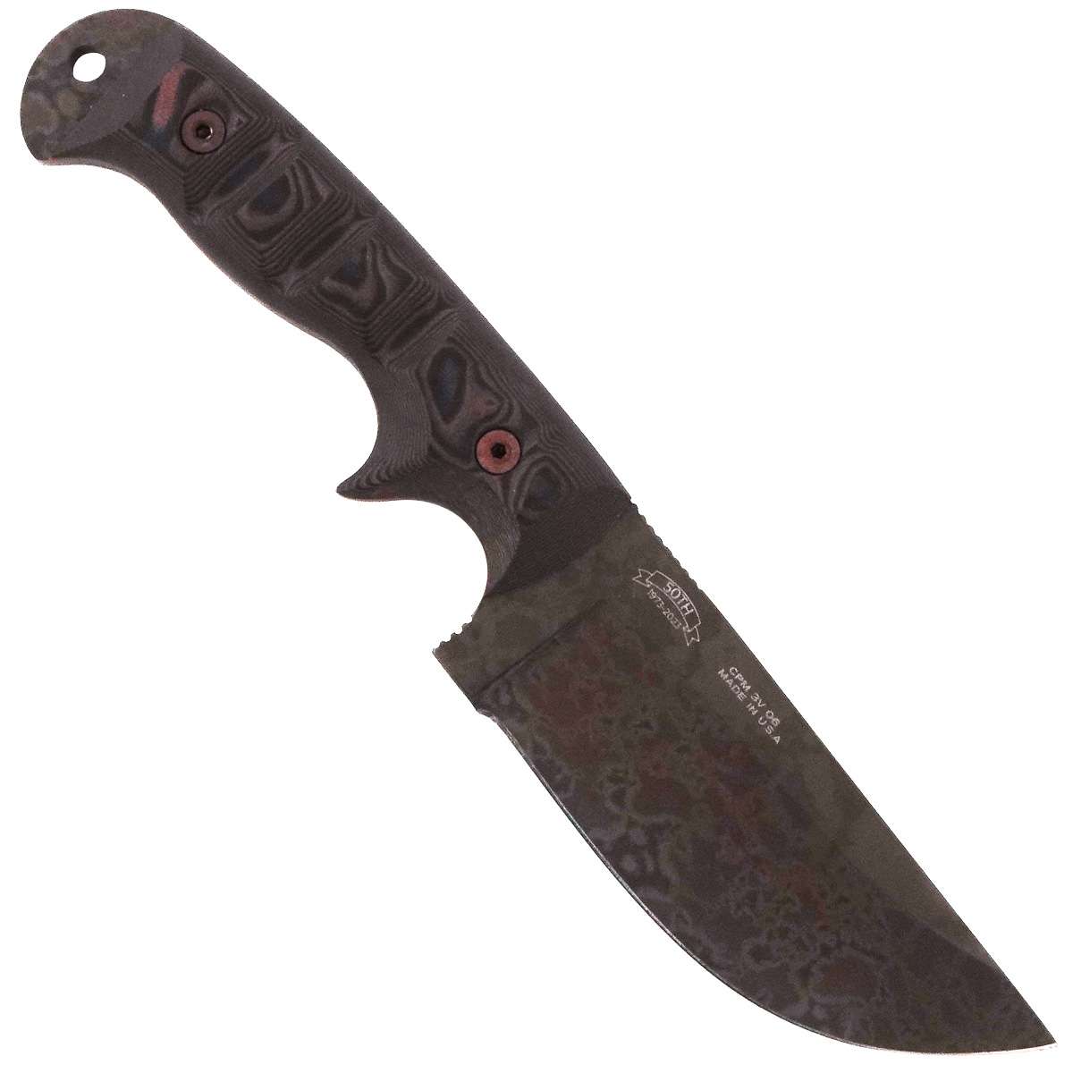 Dawson Knives Warthog Arizona Black/Orange G10 Survival Knife