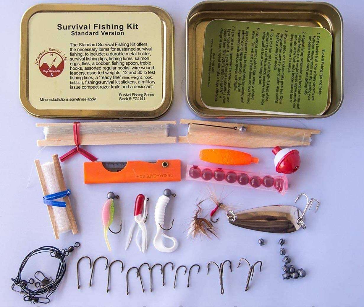 Standard Survival Fishing Kit