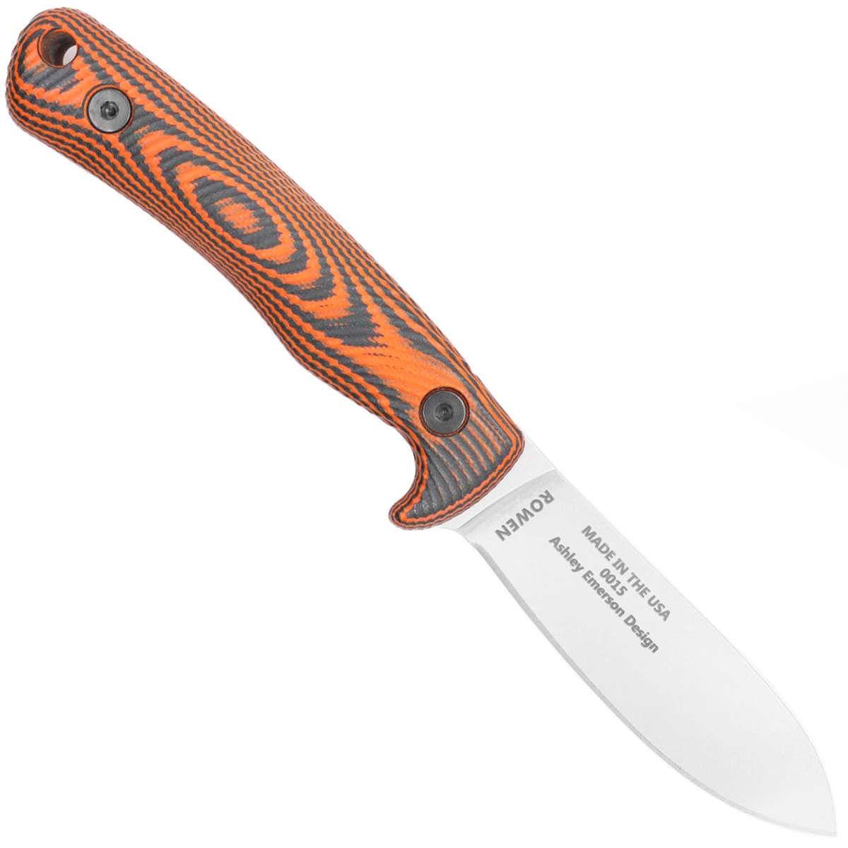 ESEE Ashley Emerson Game Knife - S35VN Steel/Orange 3D G10