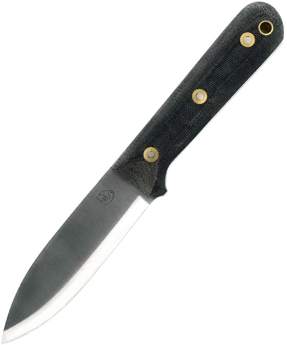 LT Wright Larry Roberts Genesis Signature Edition Knife - Black with White Liners