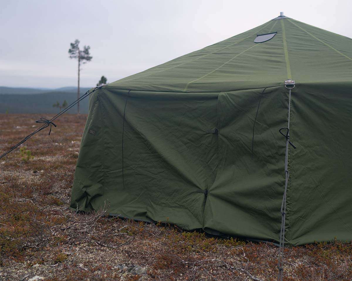 Savotta FDF 10 Tent, Poles & Stakes