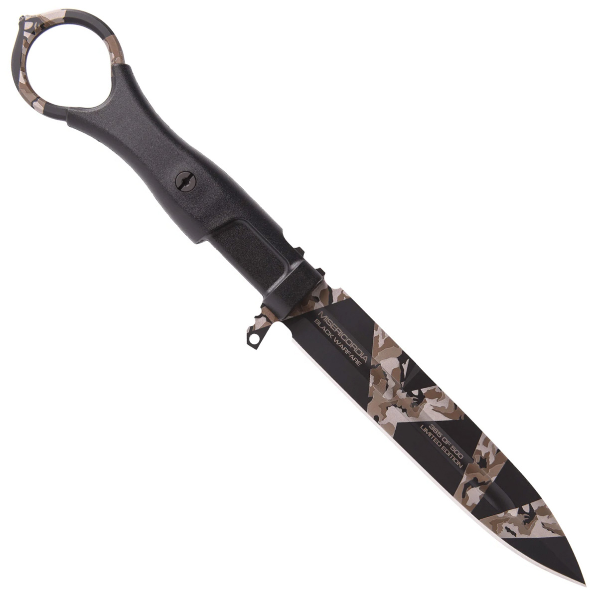 Extrema Ratio Misericordia Black Warfare Limited Ed Knife