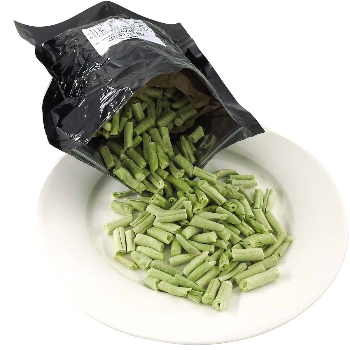 Freeze Dried Food Green Beans Long Life - 10 years