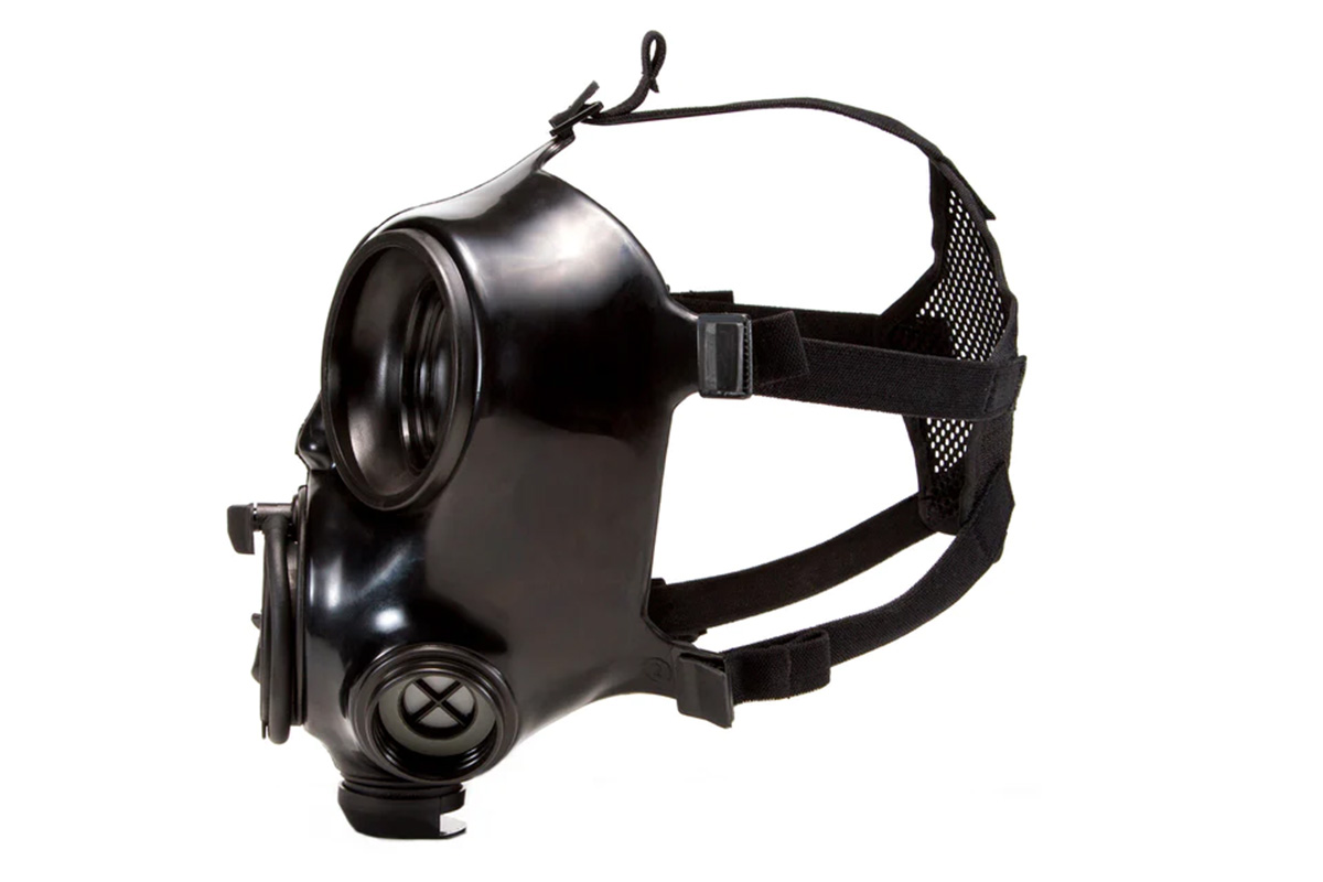 MIRA Safety CM-7M Military-Grade Gas Mask - Full-Face Respirator - Medium