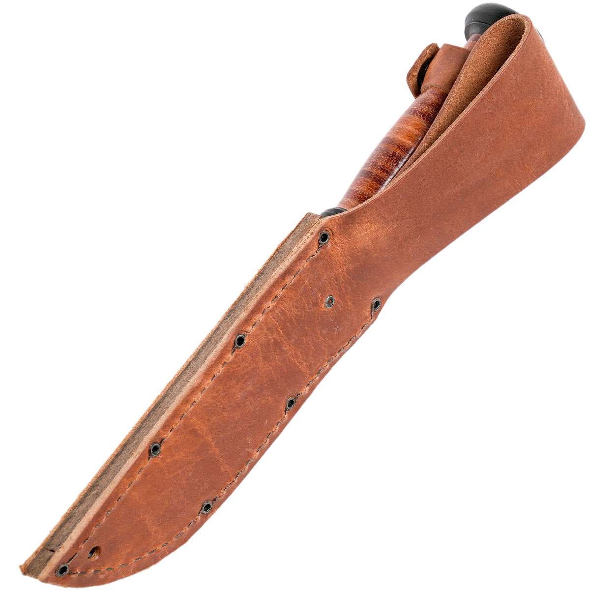 KA-BAR Mark I USN 2225 Knife - Brown Leather
