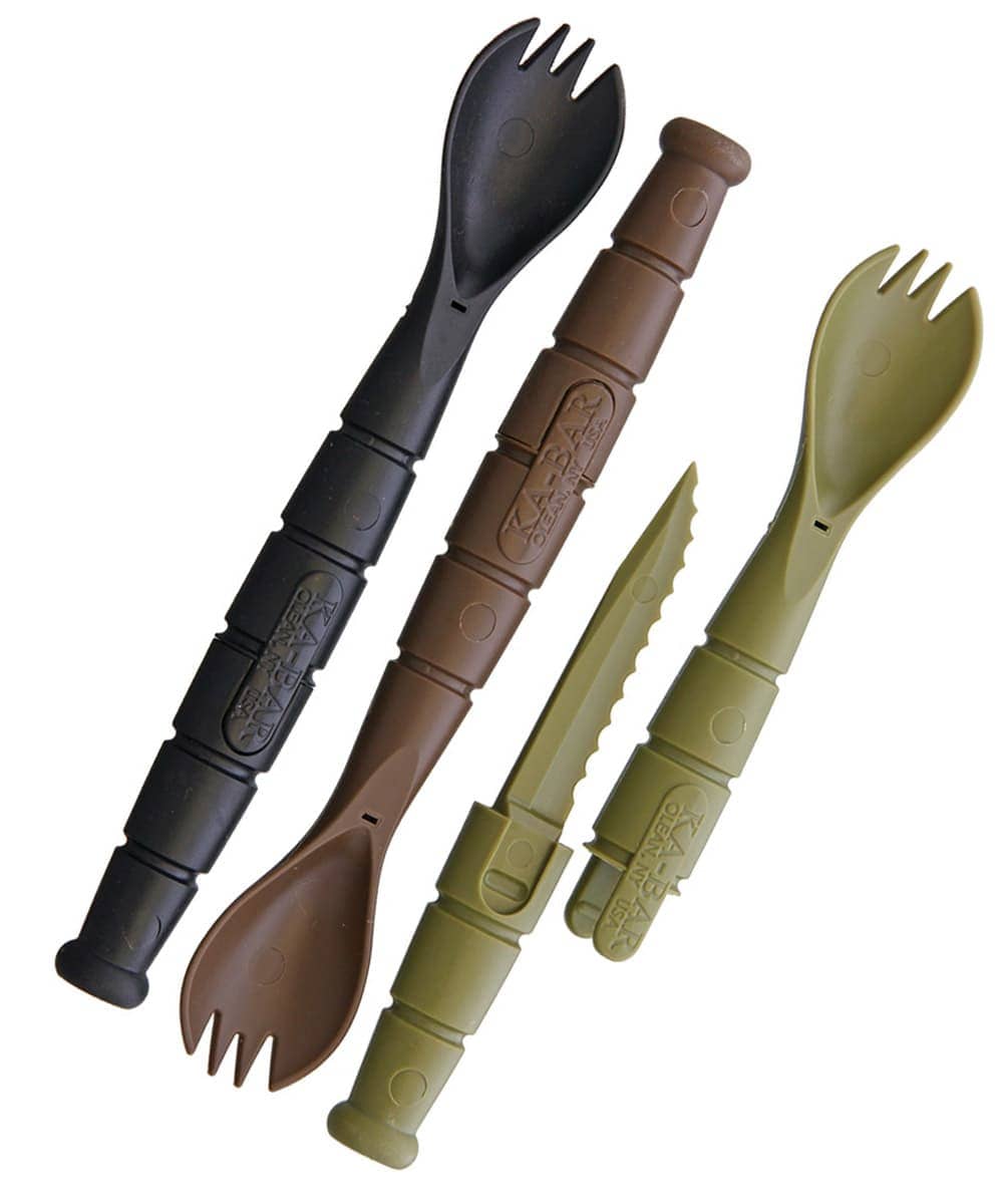KA-BAR Field Kit Spork/Knife 3 Pack